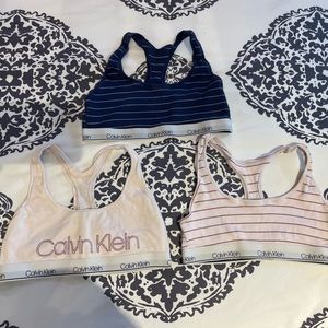 Calvin klein ribbed comfy bras